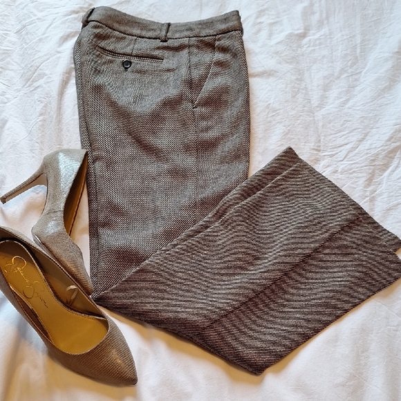 Theory Brown Boot Cut Pants - Picture 1 of 14